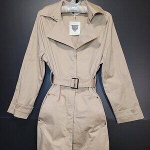 NWT Revolve x LITA by Ciara Belted Trench Coat in Angora Sz S